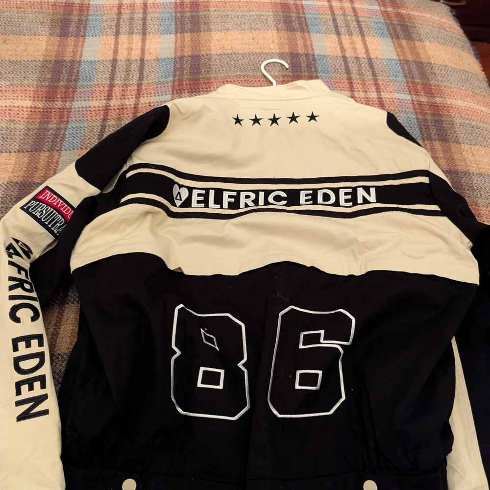 Aelfric Eden Black and White Racing Jacket - Picture 6 of 6